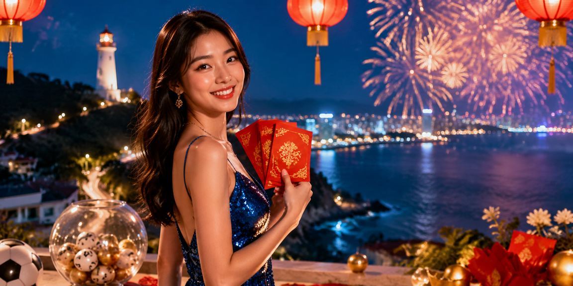 Cảnh xổ số lô đề tại Vũng Tàu với đèn lồng rực rỡ